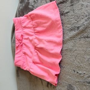 Est 1989 Place, Girls, Sz 5/6 Pink, Skort with a Bow at the Waist